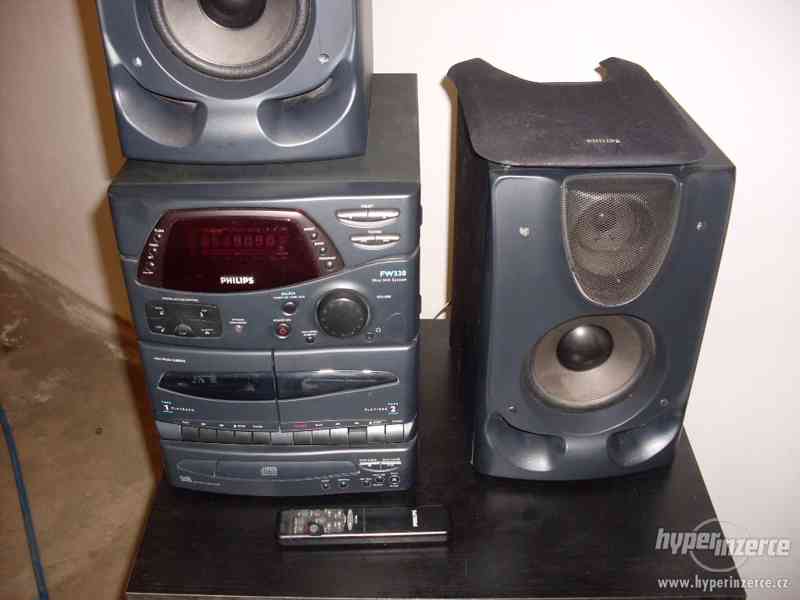 mini system philips cd,radio,kazety,boxy - foto 1
