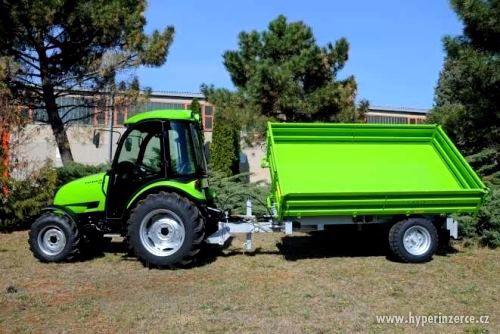 Jednonápravový traktorový sklápěcí návěs TPS PV 2000 - foto 2