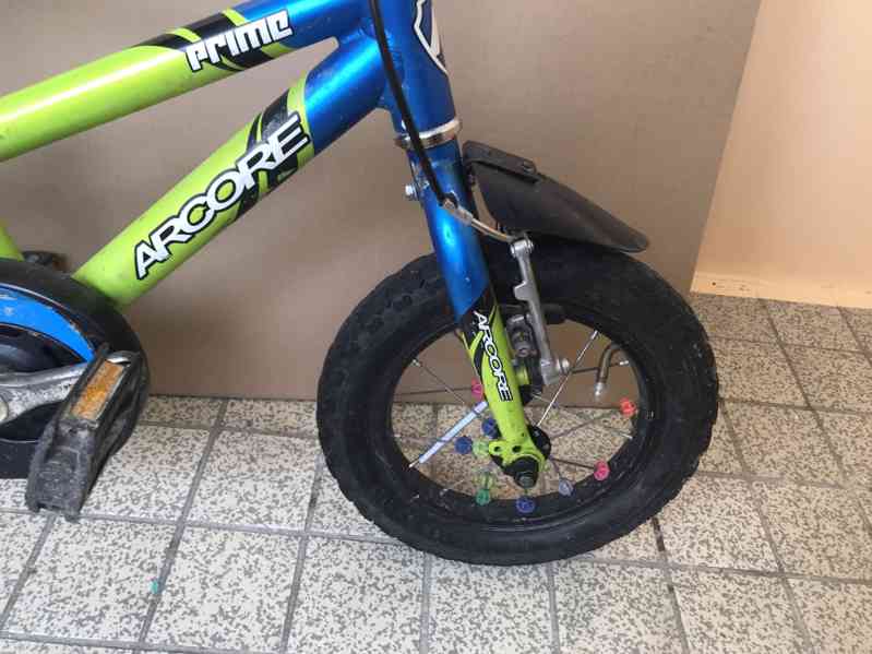 Dětské kolo 12“ Arcore Prime s doplňky - foto 5