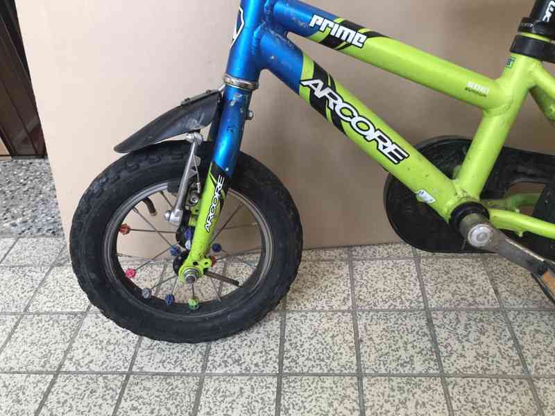 Dětské kolo 12“ Arcore Prime s doplňky - foto 2