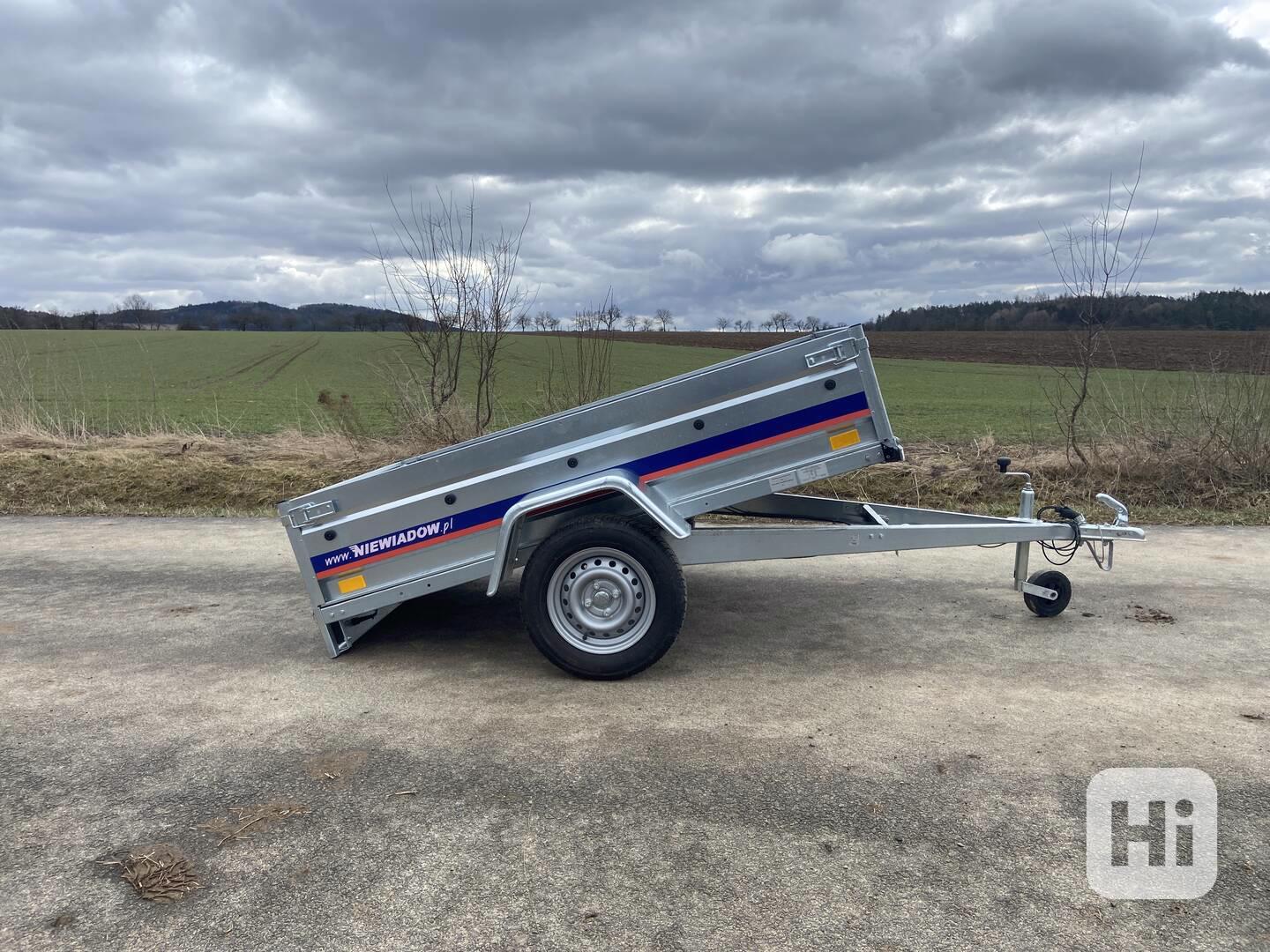 Přívěsný vozík - Niewiadow BE 7320 U sklopný - 2060x1210x380 - foto 1