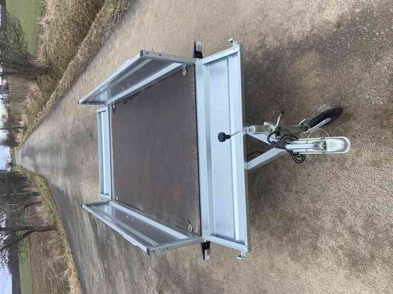 Přívěsný vozík - Niewiadow BE 7320 U sklopný - 2060x1210x380 - foto 5