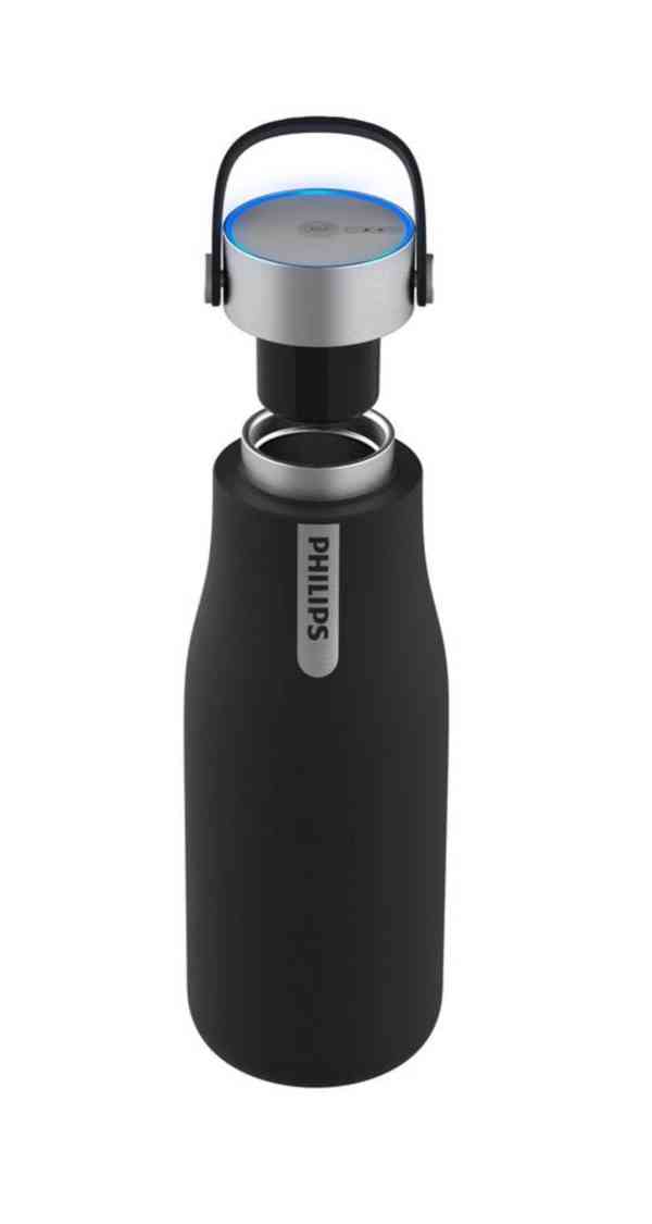 Philips GoZero UV samočistící lahev 590 ml černá - foto 3