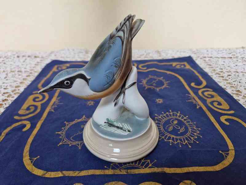 Krásný stylový Pták Royal Dux Czechoslovakia Signováno - foto 7