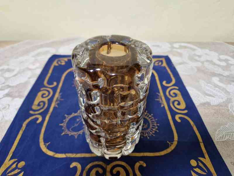 Hnědá Váza František Vízner Škrdlovice - foto 2