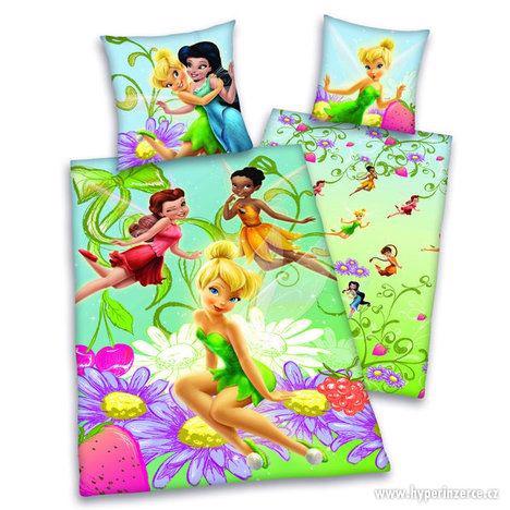 DISNEY POVLEČENÍ NA VELKOU POSTEL FAIRIES VÍLY - foto 2