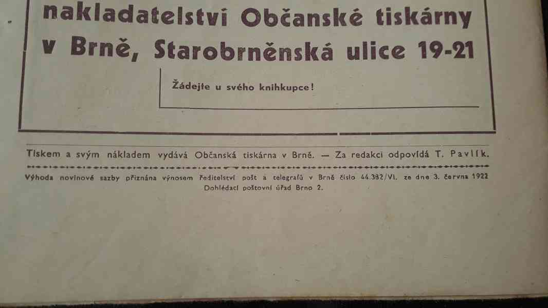  Náš domov - starý lidový časopis 1941, č. 3  - foto 6