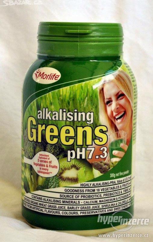 Morlife alkalising Greens (pH 7.3) 300g - foto 1