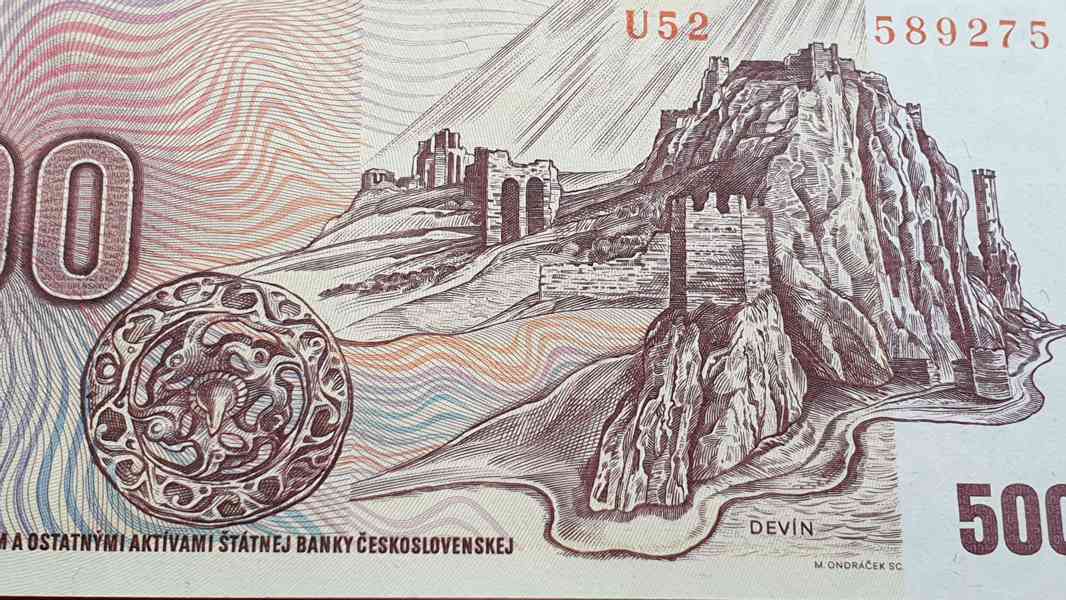 500 korun 1973 Československo UNC - foto 5