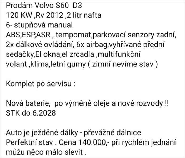 Volvo S60 D3 komplet po servisu - foto 8