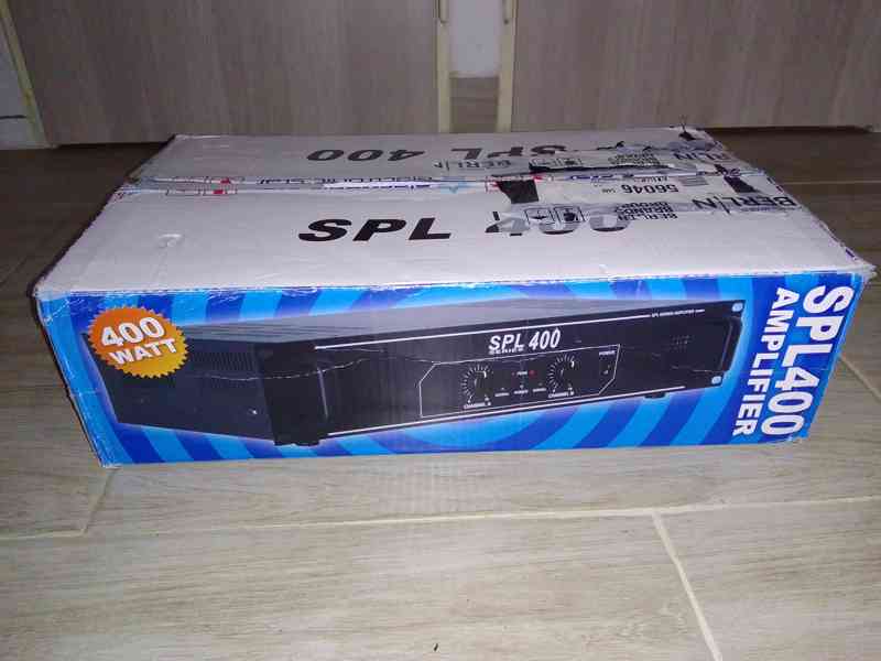 Zesilovač Skytec SPL 400,  400/1200W, nový, nepoužitý levně  - foto 7