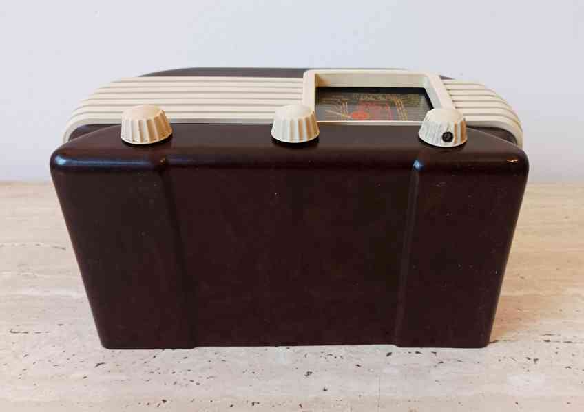 Starožitné rádio Tesla Talisman 307U, excelentní stav   - foto 10