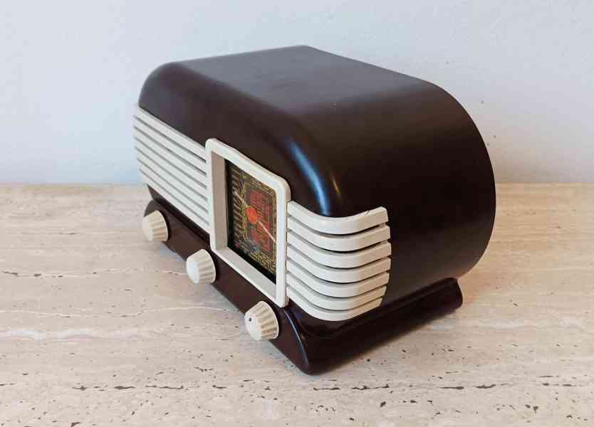 Starožitné rádio Tesla Talisman 307U, excelentní stav   - foto 3