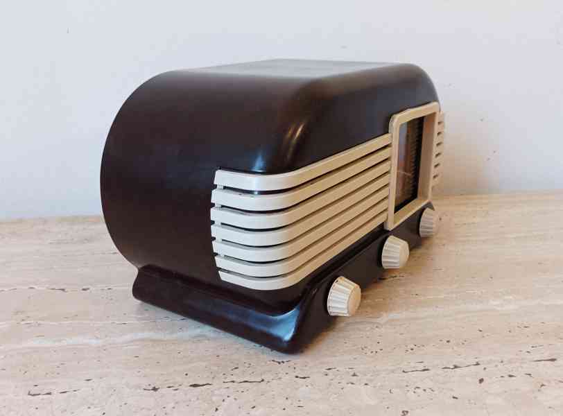 Starožitné rádio Tesla Talisman 307U, excelentní stav   - foto 6