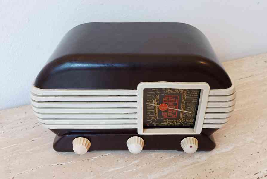 Starožitné rádio Tesla Talisman 307U, excelentní stav   - foto 2