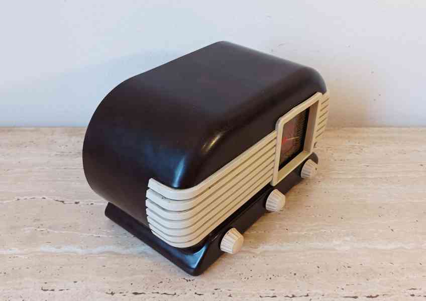 Starožitné rádio Tesla Talisman 307U, excelentní stav   - foto 7