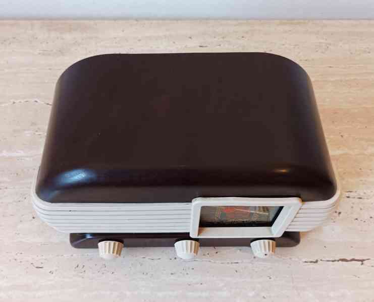 Starožitné rádio Tesla Talisman 307U, excelentní stav   - foto 8