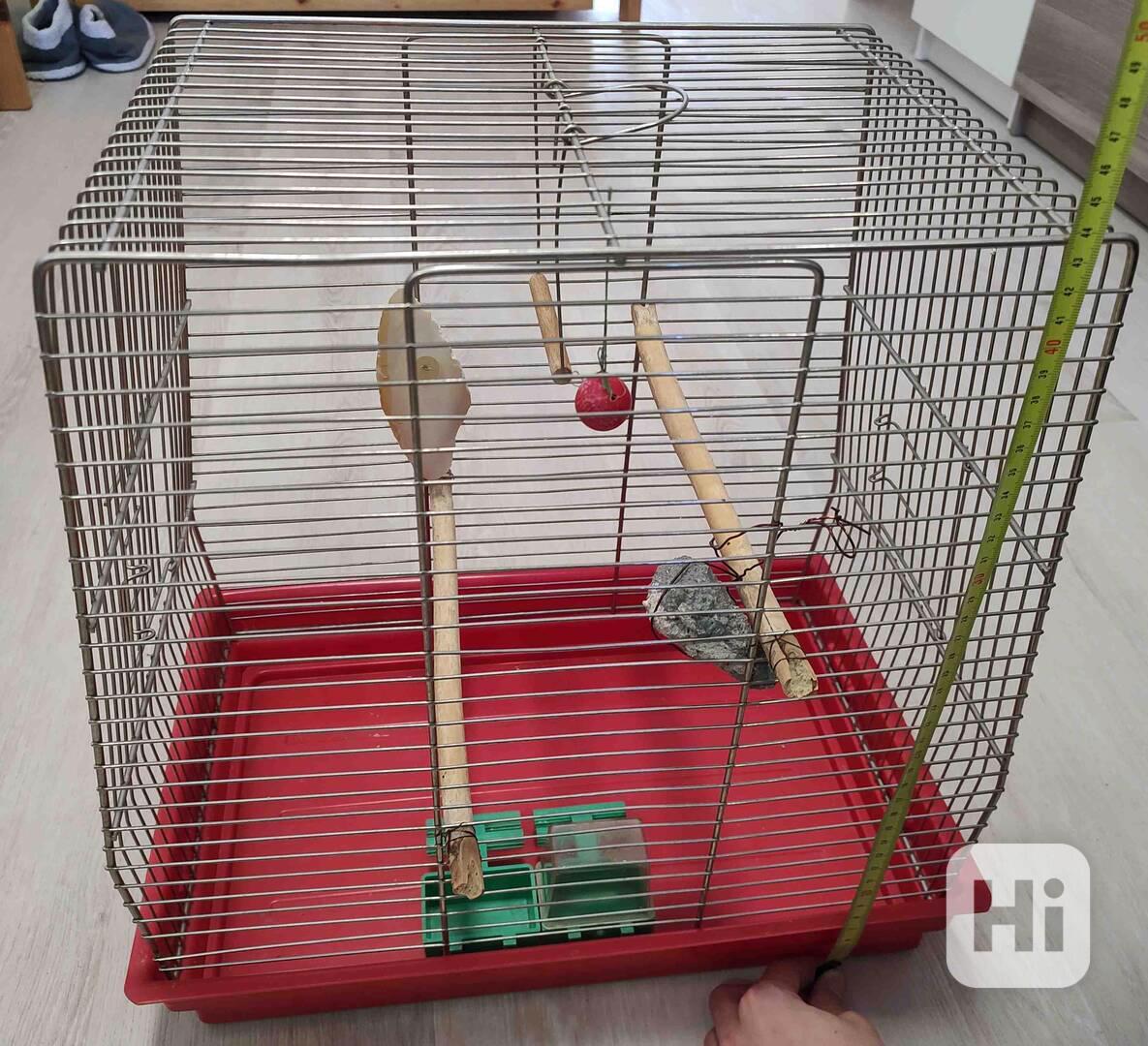 Ptačí klec např. pro papouška nebo andulku - foto 1