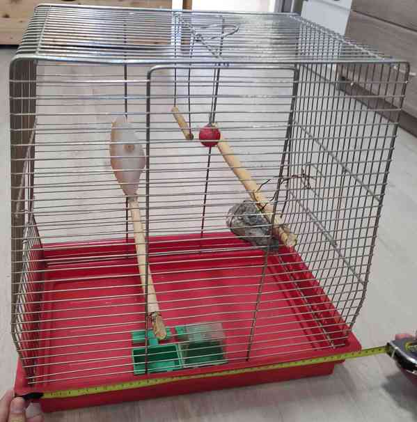 Ptačí klec např. pro papouška nebo andulku - foto 2