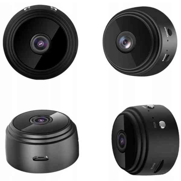 Špionážní mini kamera WiFi A9 HD - foto 6