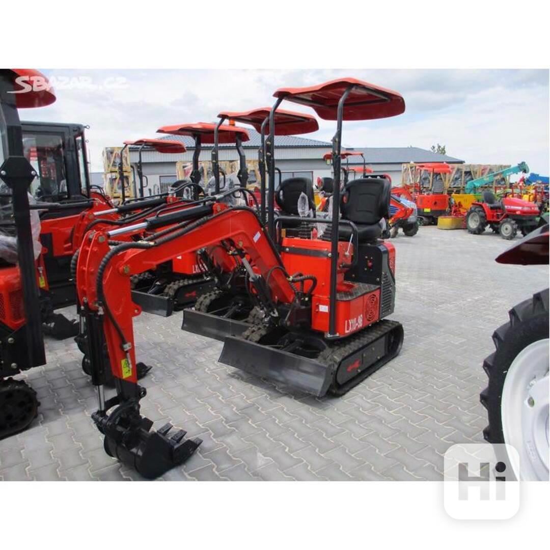 Minibagr YTO LX-10-9B 900kg nový typ!! - foto 1