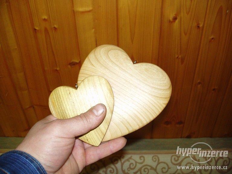 Dřevěná srdce - foto 2