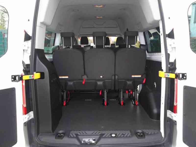 FORD TRANSIT CUSTOM L2H2 DEVĚT MÍST, KLIMA, NAVI - foto 9