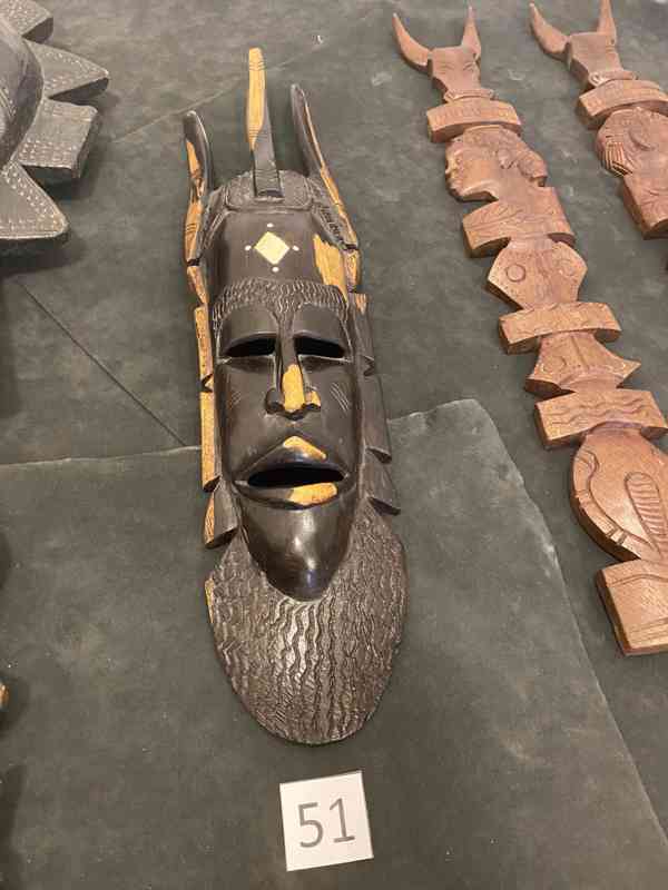 Africké masky - originální - foto 13