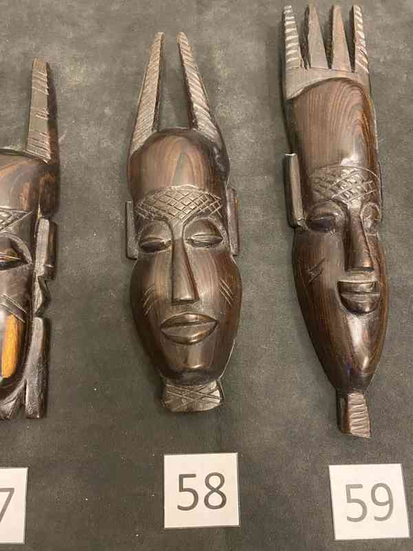 Africké masky - originální - foto 20