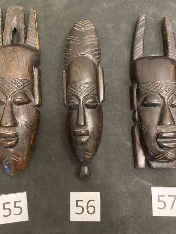 Africké masky - originální - foto 18