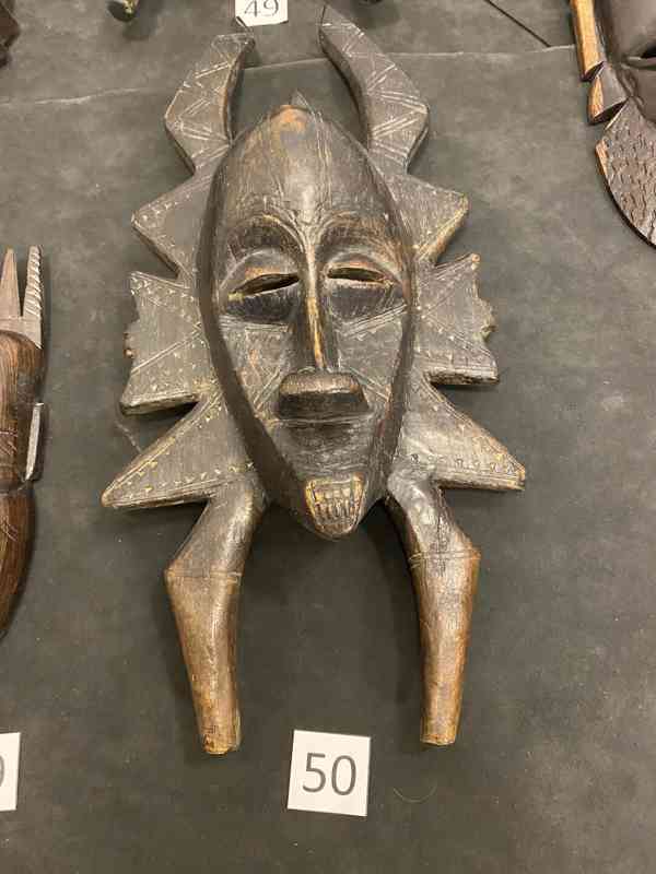 Africké masky - originální - foto 12