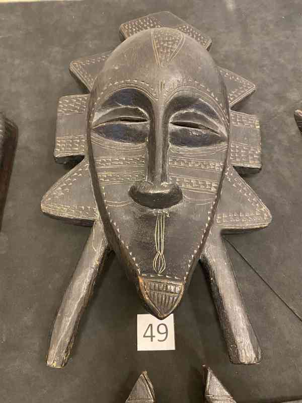 Africké masky - originální - foto 11