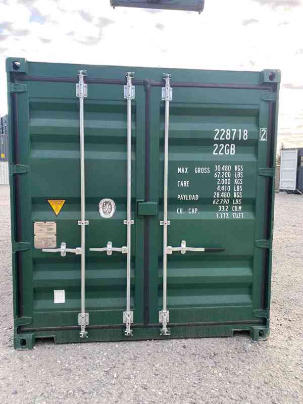 Lodní kontejner 6m po jedné cestě (20 GP ONE TRIP) - foto 2