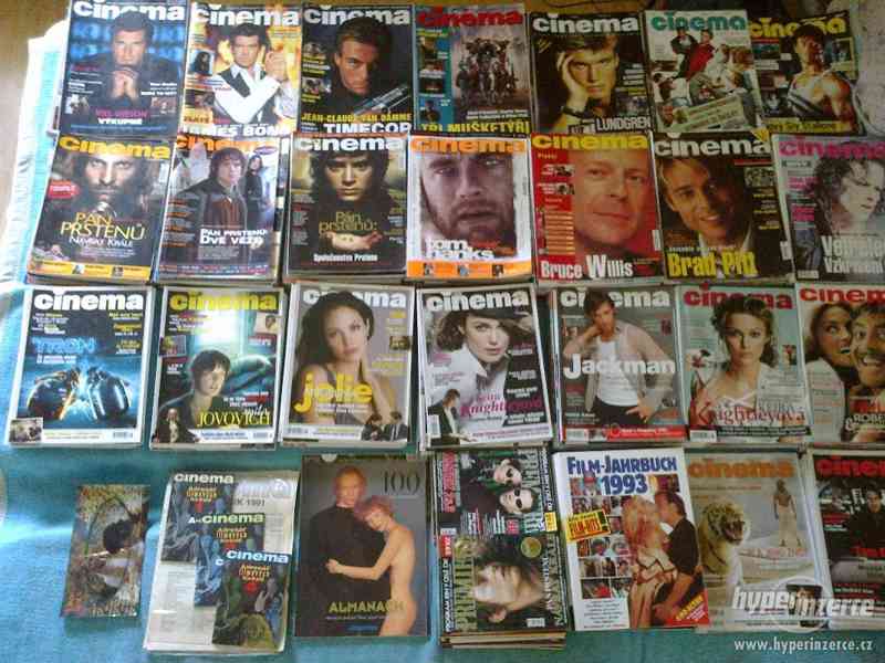 Časopisy CINEMA 22 ročníků (1991 - 2012) + dárky - foto 1