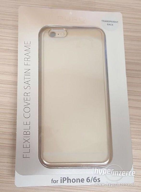 Zadní kryt pro iPhone 6/6s zlatý - foto 1