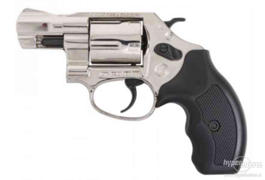 Plynový revolver Bruni NEW 380 Python 2" chrom cal.9mm - foto 1