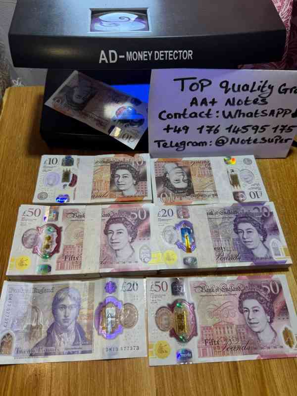  Buy Counterfeit British Pounds - whatsapp +49 176 14595175