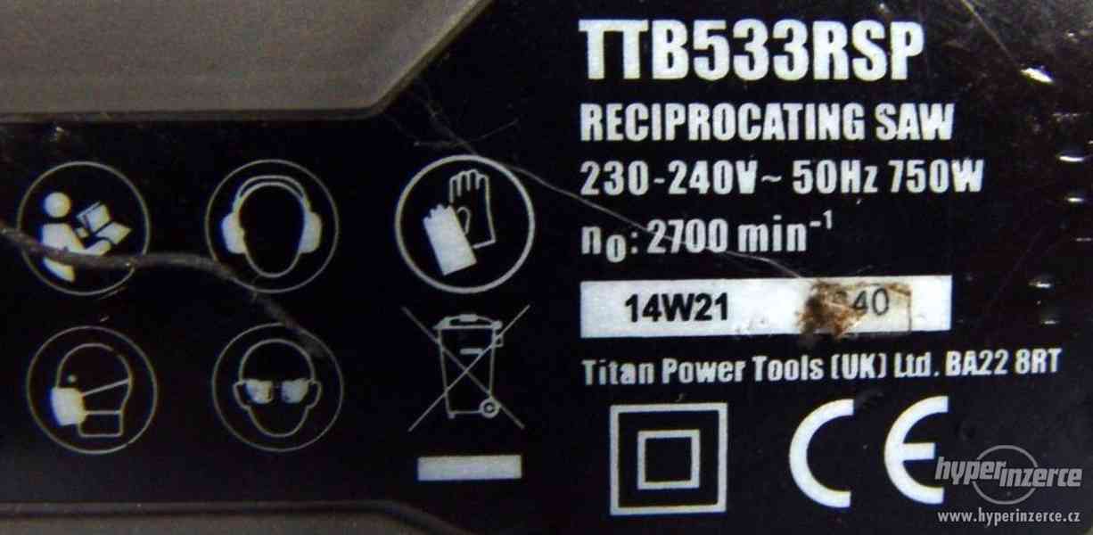 Titan TTB533RSP 750W vratná pila 240V - foto 6