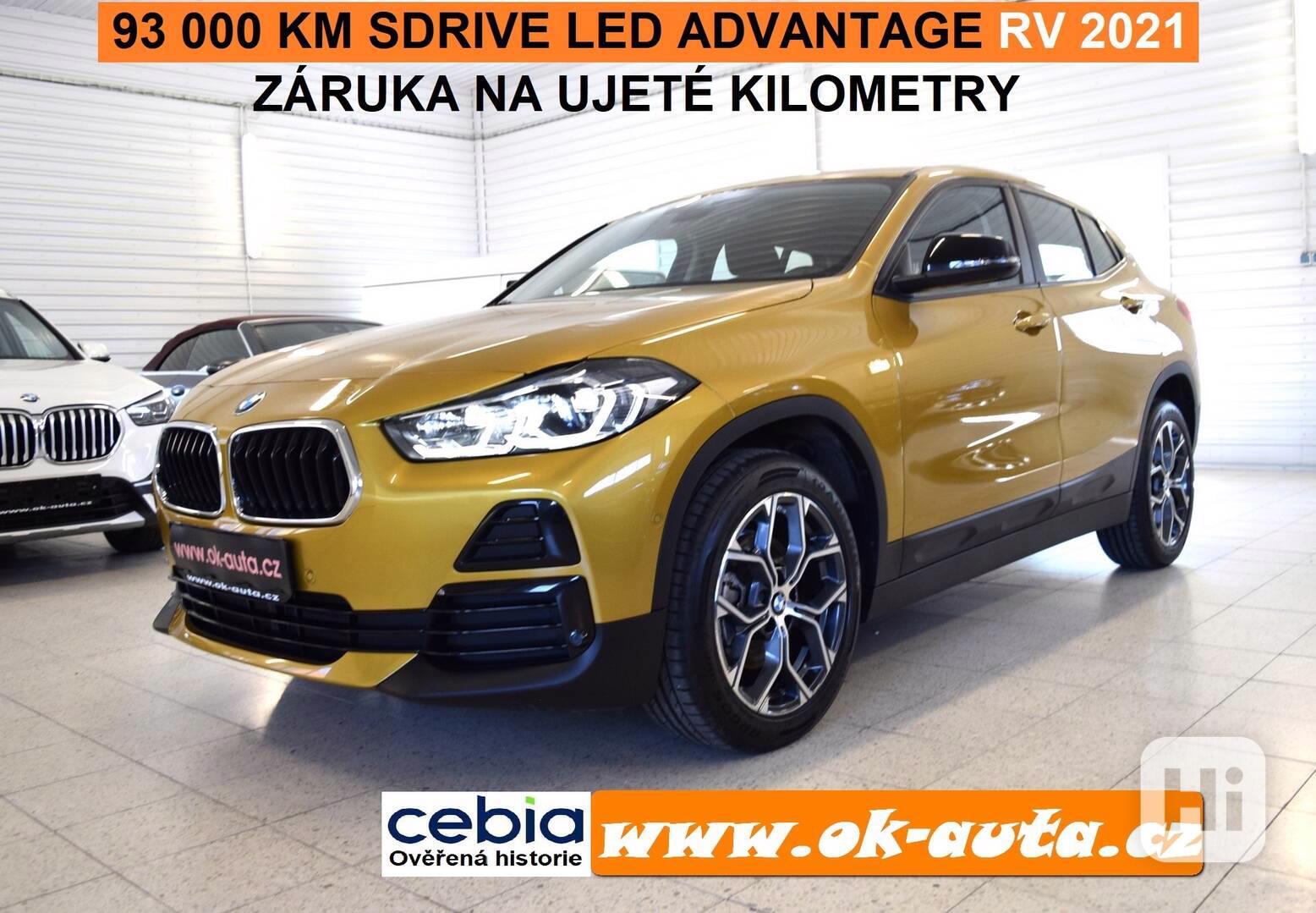 BMW X2 2.0 D SDRIVE LED ADVANTAGE rv 2021-DPH - foto 1