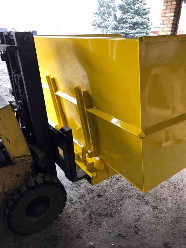 Pojemnik samoopróżniający się 2m3, kontener - foto 4