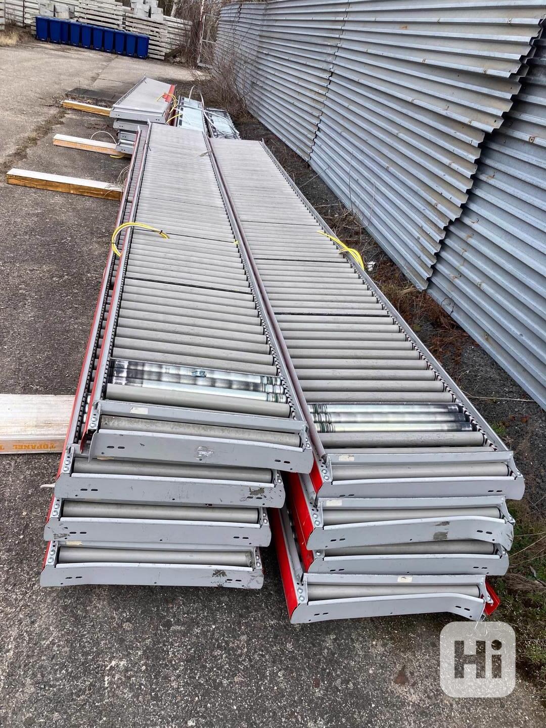 Válečkové dráhy, tratě, dopravníky - foto 1