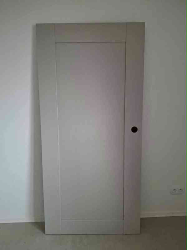 Vnitřní posuvné dveře TAGO plné, kašmír, 90 cm, levé - foto 2