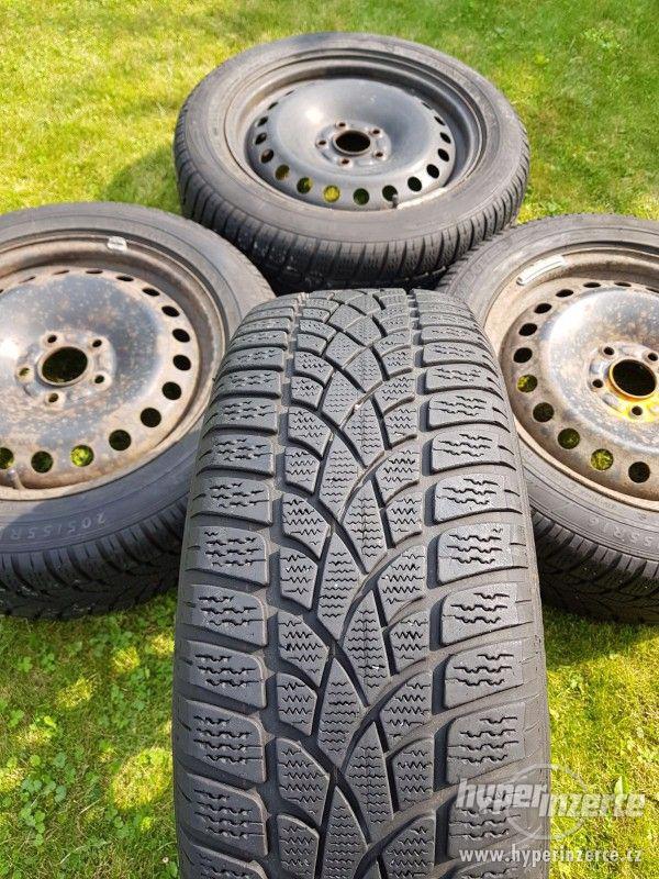 Sada zimních pneu s plechovými disky 205/55 R16 - foto 16