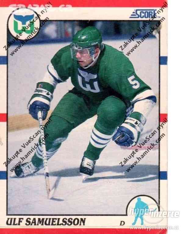 Ulf Samuelsson - Hartford Whalers  kartička Score NHL - foto 1