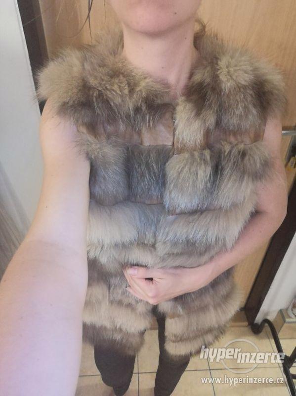 Kožešinová vesta - foto 1