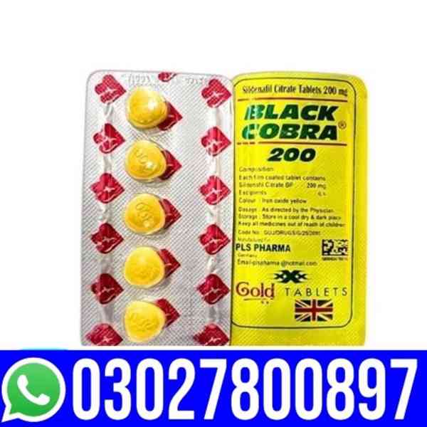 Black Cobra 200 Mg Tablet in Pakistan & 03027800897