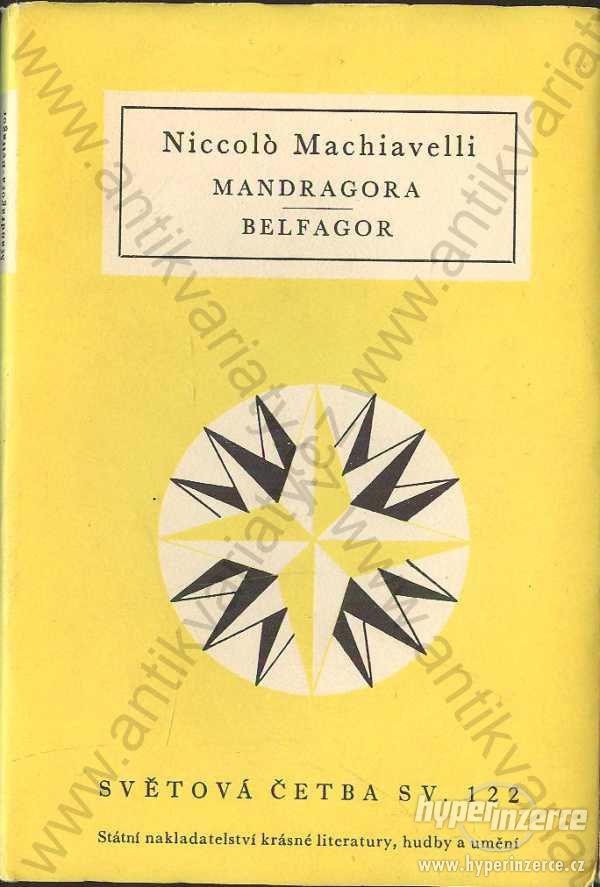 Mandragora; Belfagor Niccoló Machiavelli - foto 1