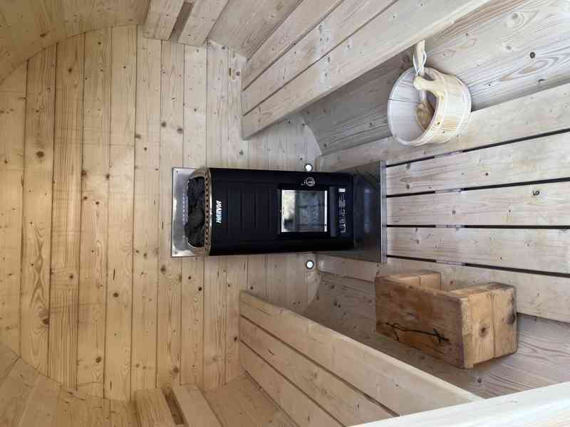 Finská sudová sauna 2,5m - foto 7