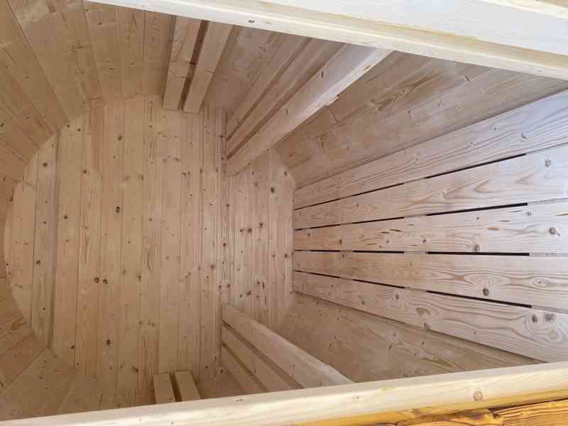 Finská sudová sauna 2,5m - foto 3