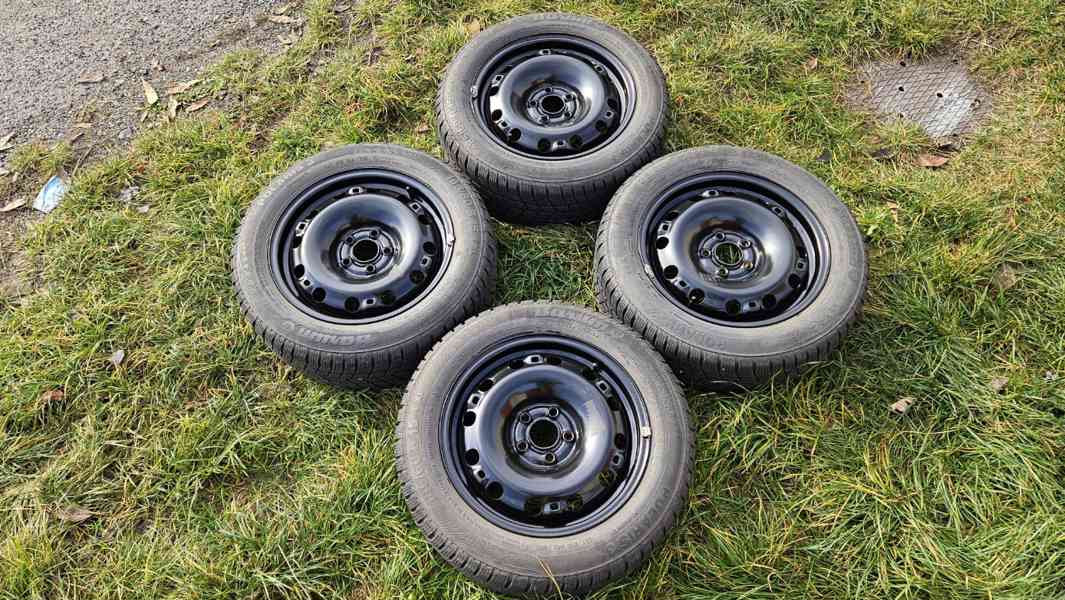 Škoda Fabia, Rapid zimní kola pneumatiky 185/60R15 disky 15" - foto 1